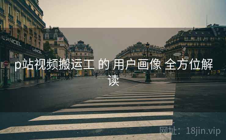 p站视频搬运工 的 用户画像 全方位解读